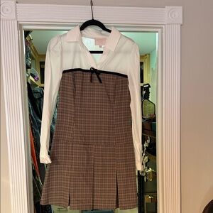 Plaid Audrey Parks dress